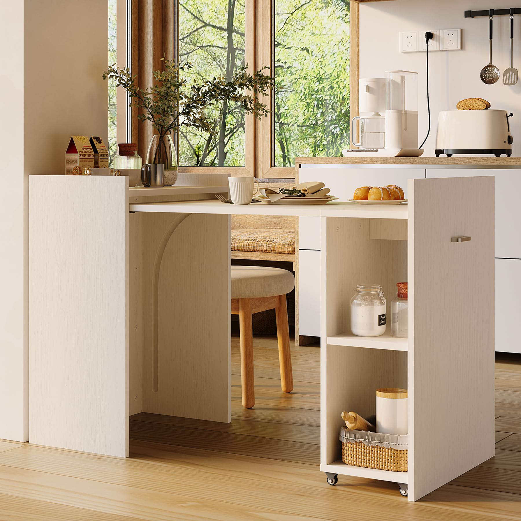Foldable Computer Desk With St - Commercial Kitchen Small Space recensie en prijs