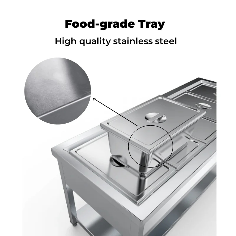 Food Warmer ering Display Stai - Bain Marie Food Warmer recensie en prijs