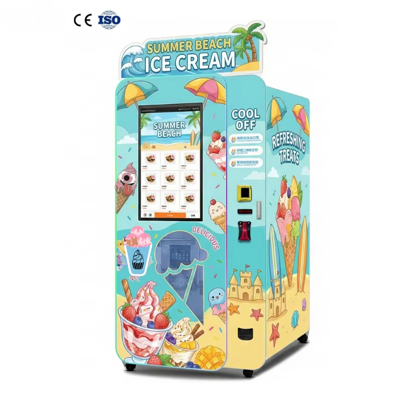 Ice Cream Vending Machine Auto - Soft Serve Ice Cream Machine recensie en prijs