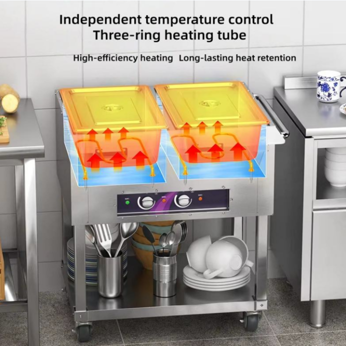 Commercial Food Warmer Electri - Bain Marie Food Warmer recensie en prijs