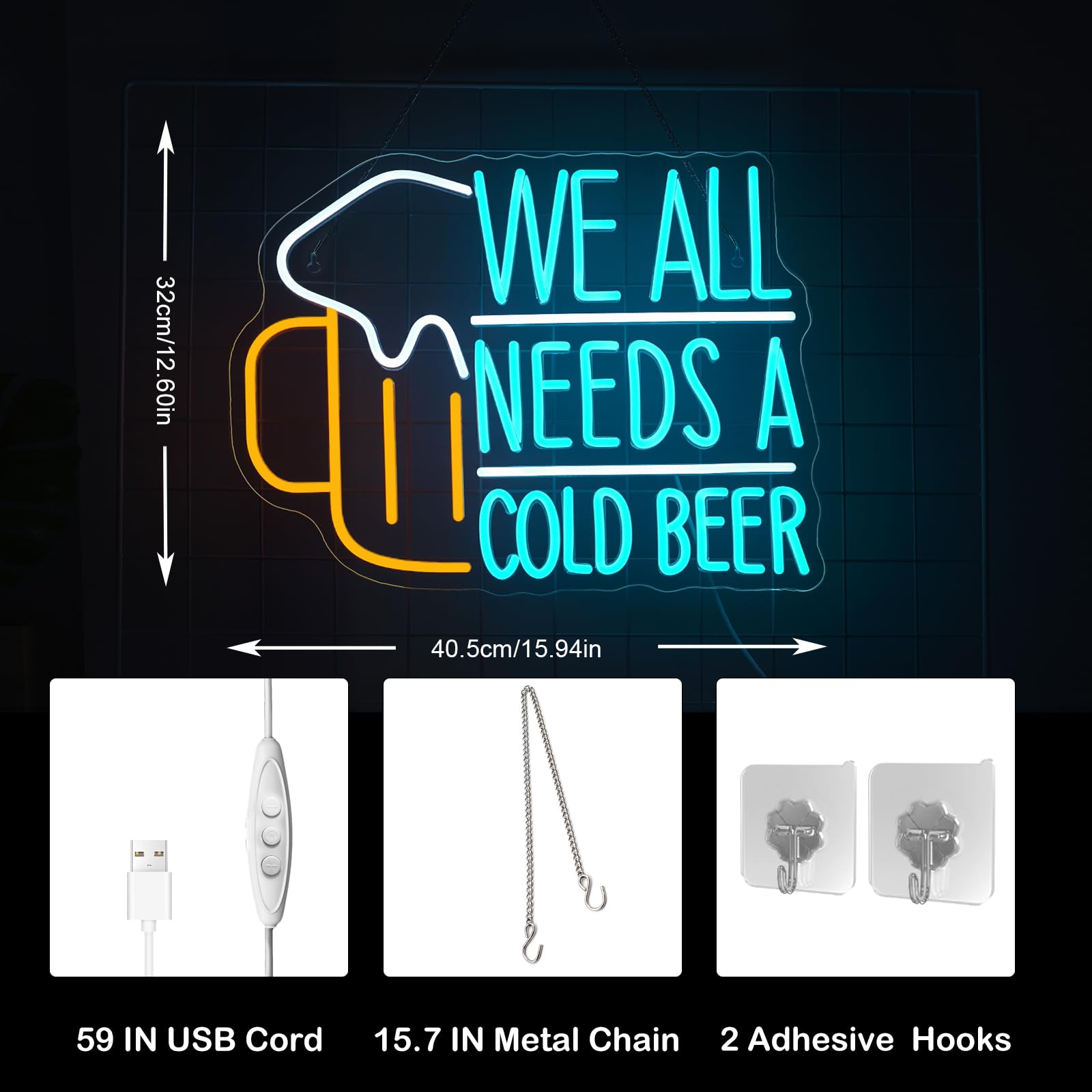 Beer Neon Sign LED Light Sign  - Commercial Kitchen Needs recensie en prijs