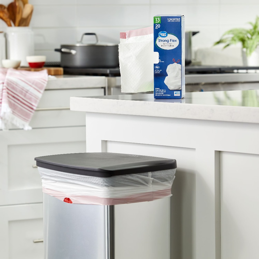 Tall Kitchen Drawstring Trash  - Commercial Kitchen Garbage Disposal recensie en prijs