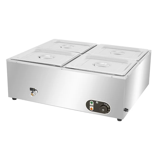 #4-pots Bain Marie commercial  - Bain Marie Food Warmer recensie en prijs