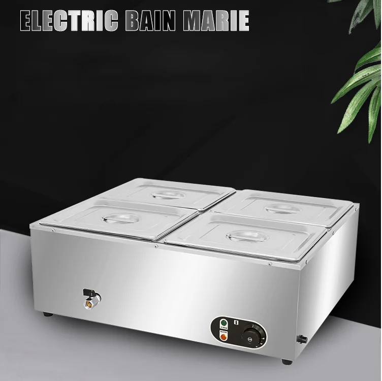 #4-pots Bain Marie commercial  - Bain Marie Food Warmer recensie en prijs