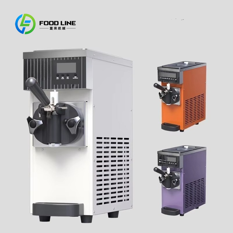 Customized 3 Flavors 20-28 L/H - Soft Serve Ice Cream Machine recensie en prijs