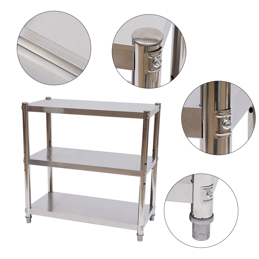 Heavy Duty Work Table Stainles - Commercial Kitchen Prep Table With Storage recensie en prijs