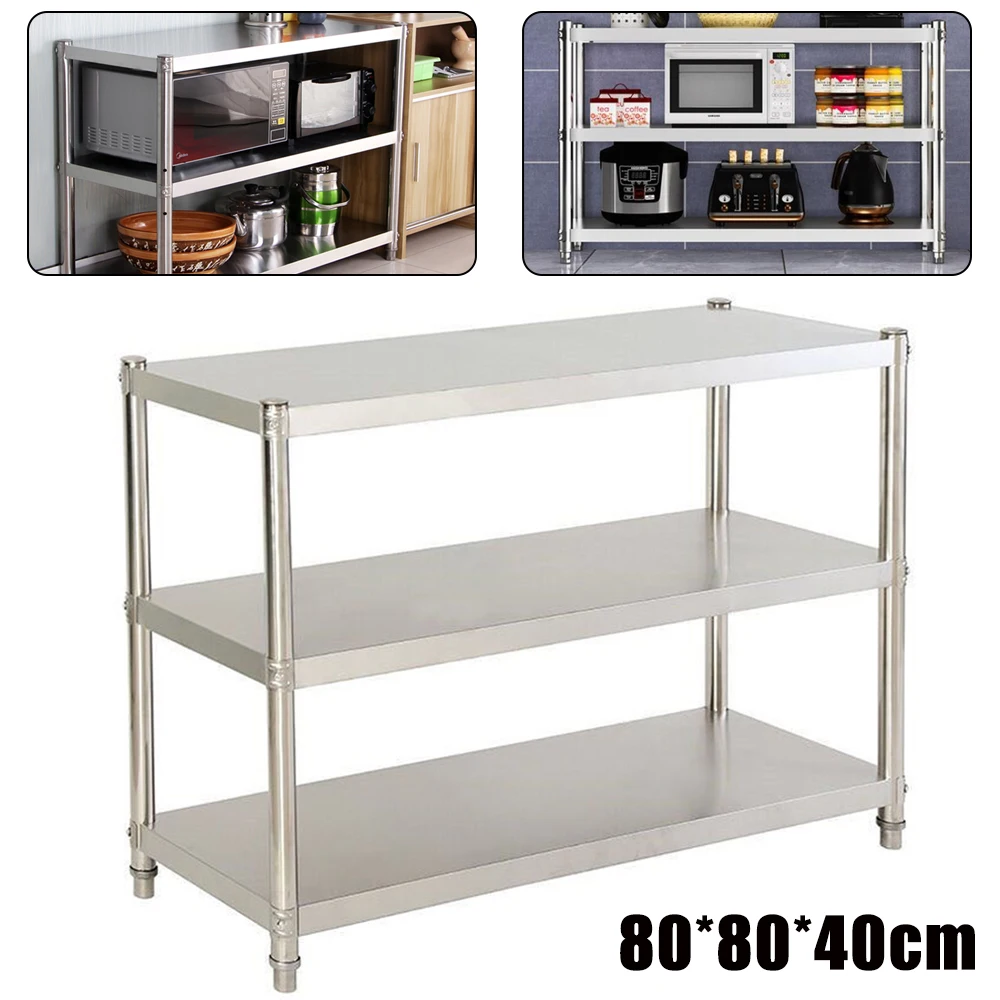 Heavy Duty Work Table Stainles - Commercial Kitchen Prep Table With Storage recensie en prijs