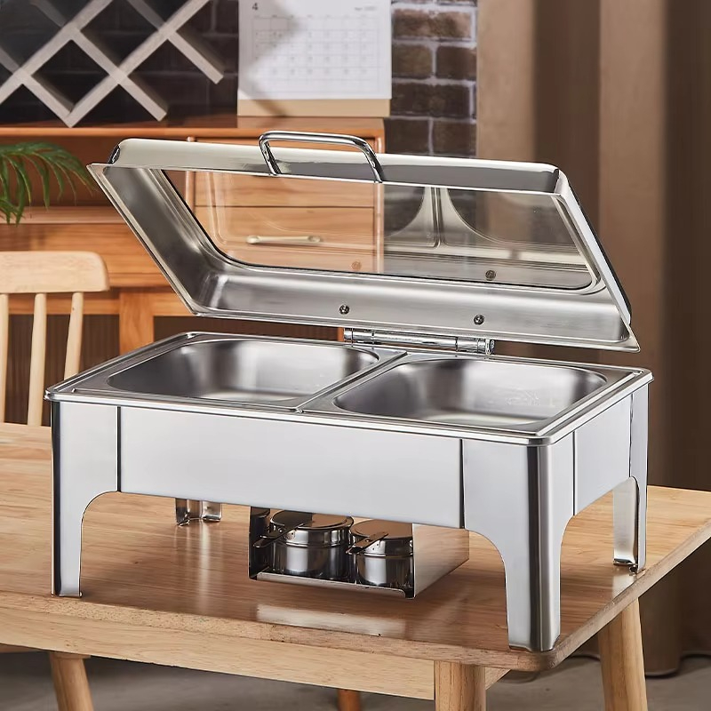 Stainless steel rectangular bu - Bain Marie Food Warmer recensie en prijs