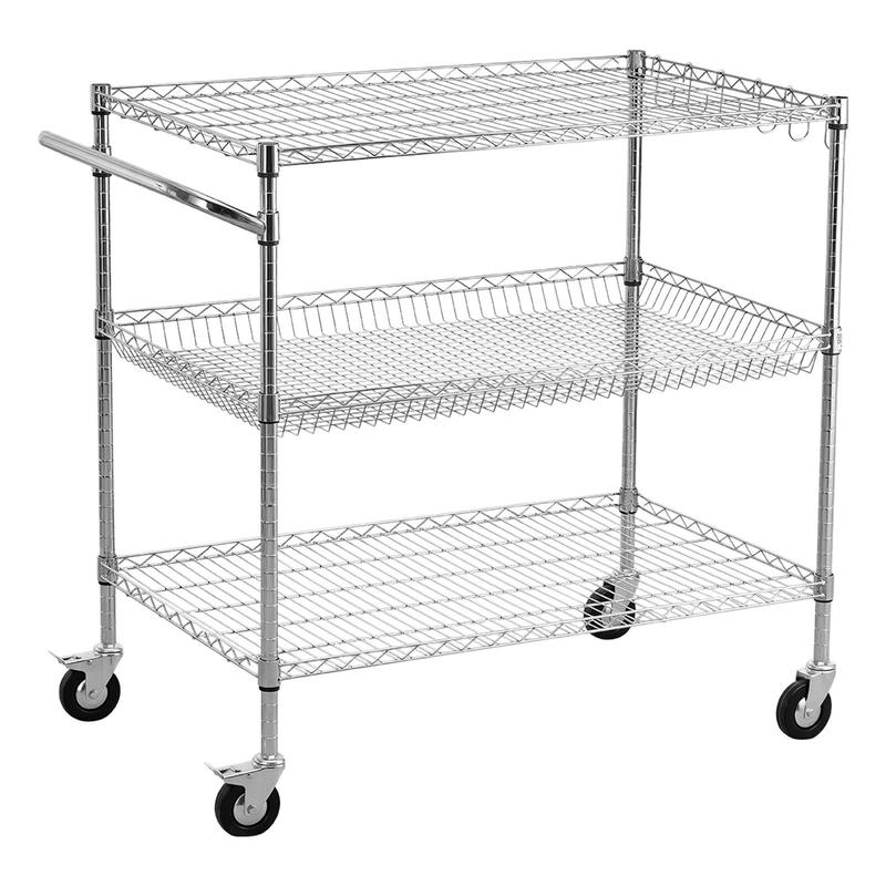 Kitchen Utility Cart, 3 Tier H - Commercial Kitchen On Wheels recensie en prijs