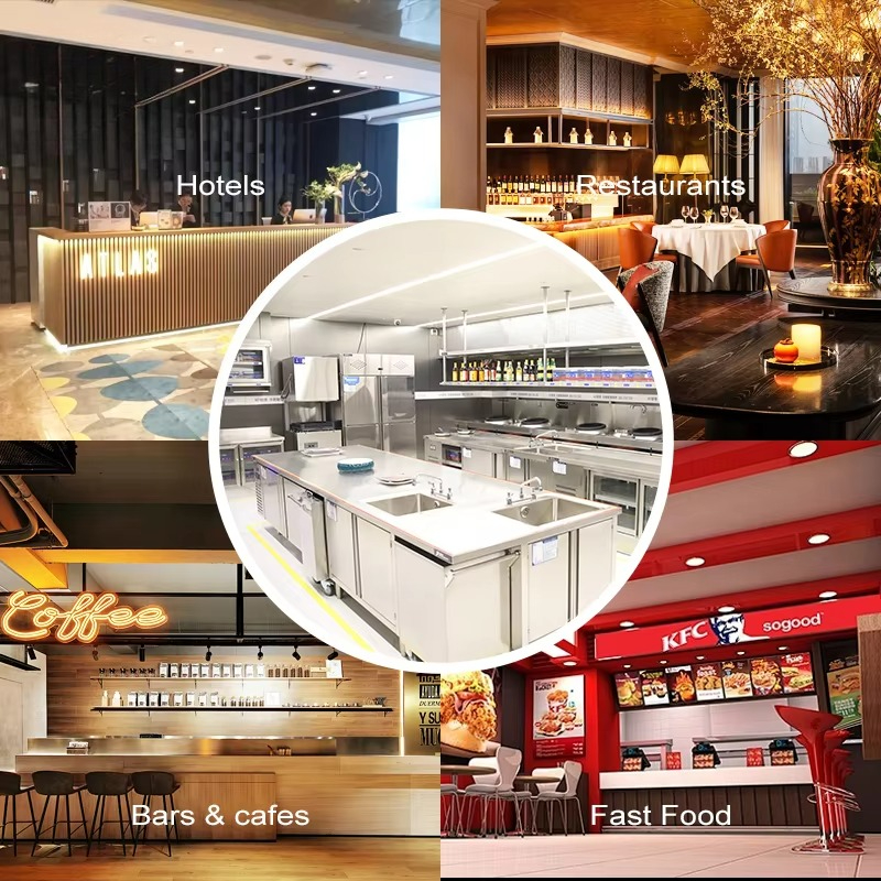 Fast food restaurant equipment - Commercial Kitchen Layout Design recensie en prijs