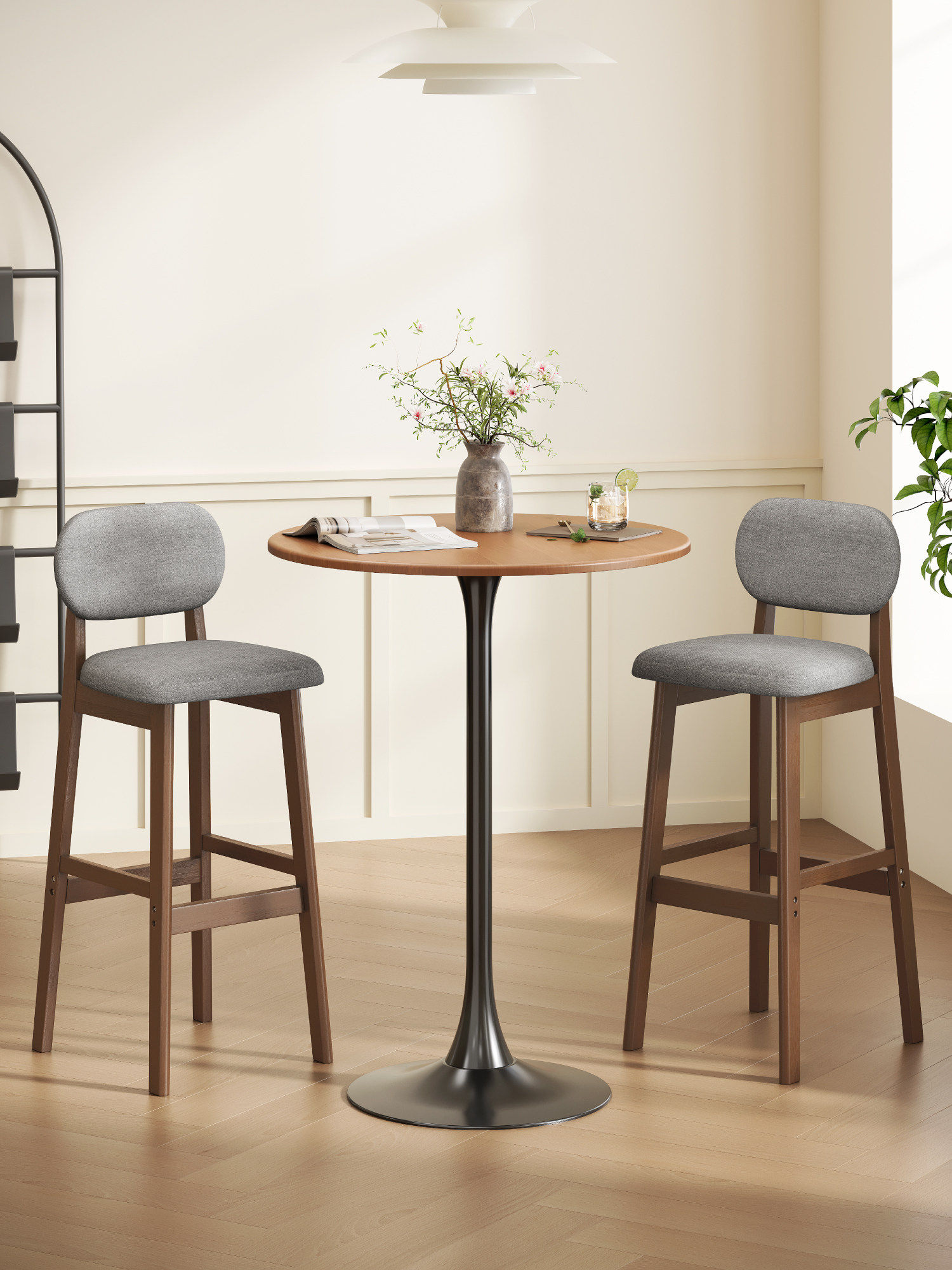 Modern Round Bar Table with Hi - Commercial Kitchen Small Space recensie en prijs