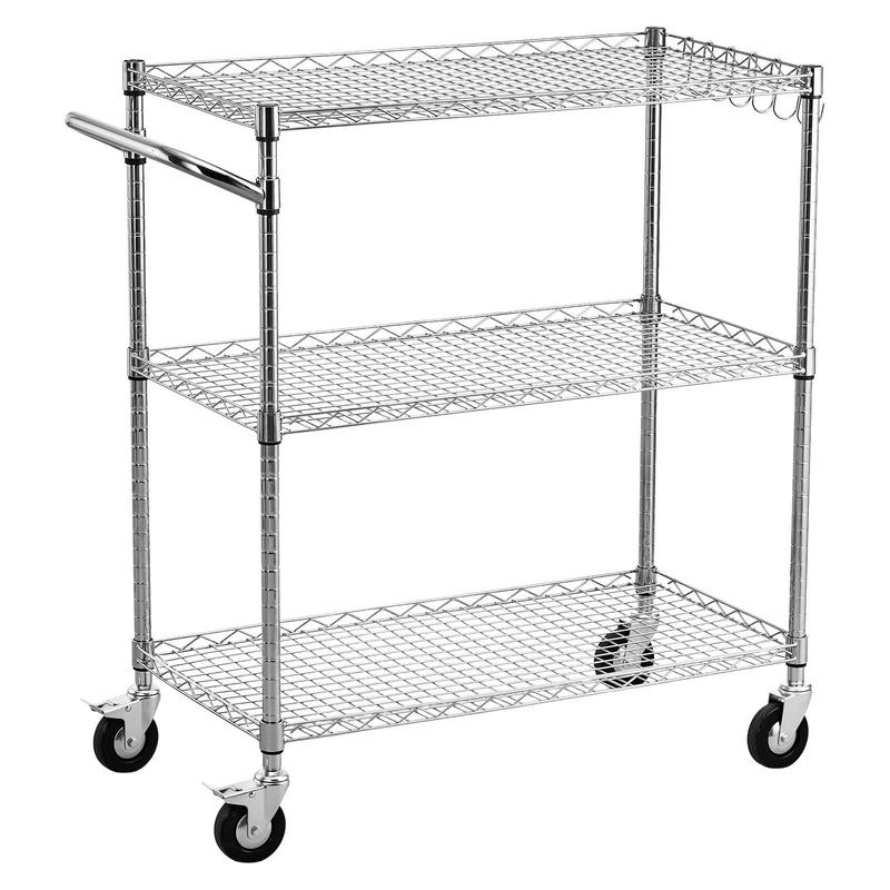 Kitchen Utility Cart, 3 Tier H - Commercial Kitchen On Wheels recensie en prijs