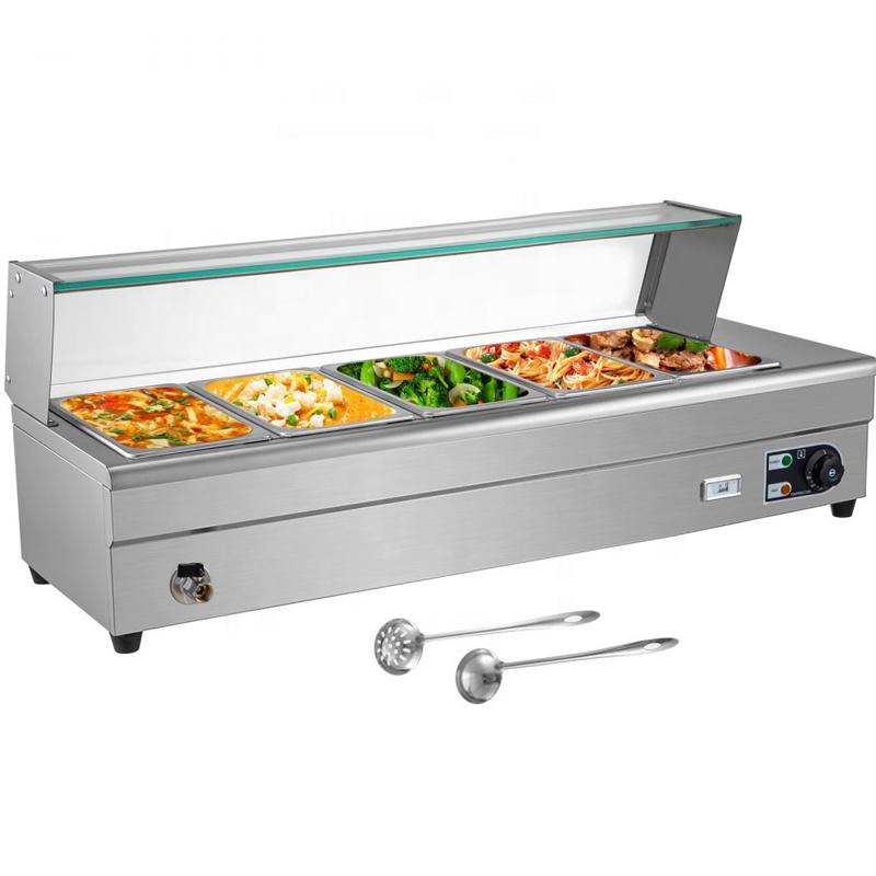 Pans Electric Industrial Table - Bain Marie Food Warmer recensie en prijs