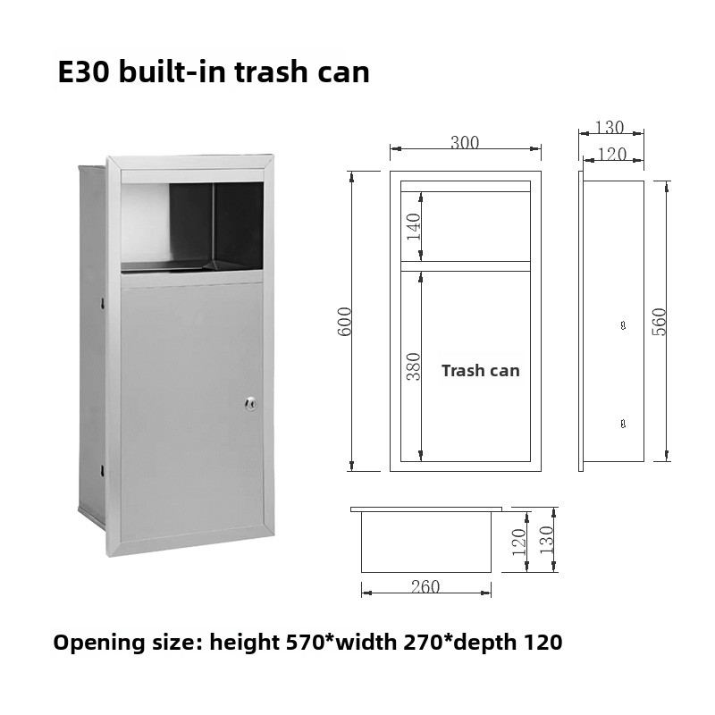 304Stainless Steel Side Open T - Commercial Kitchen Garbage Disposal recensie en prijs