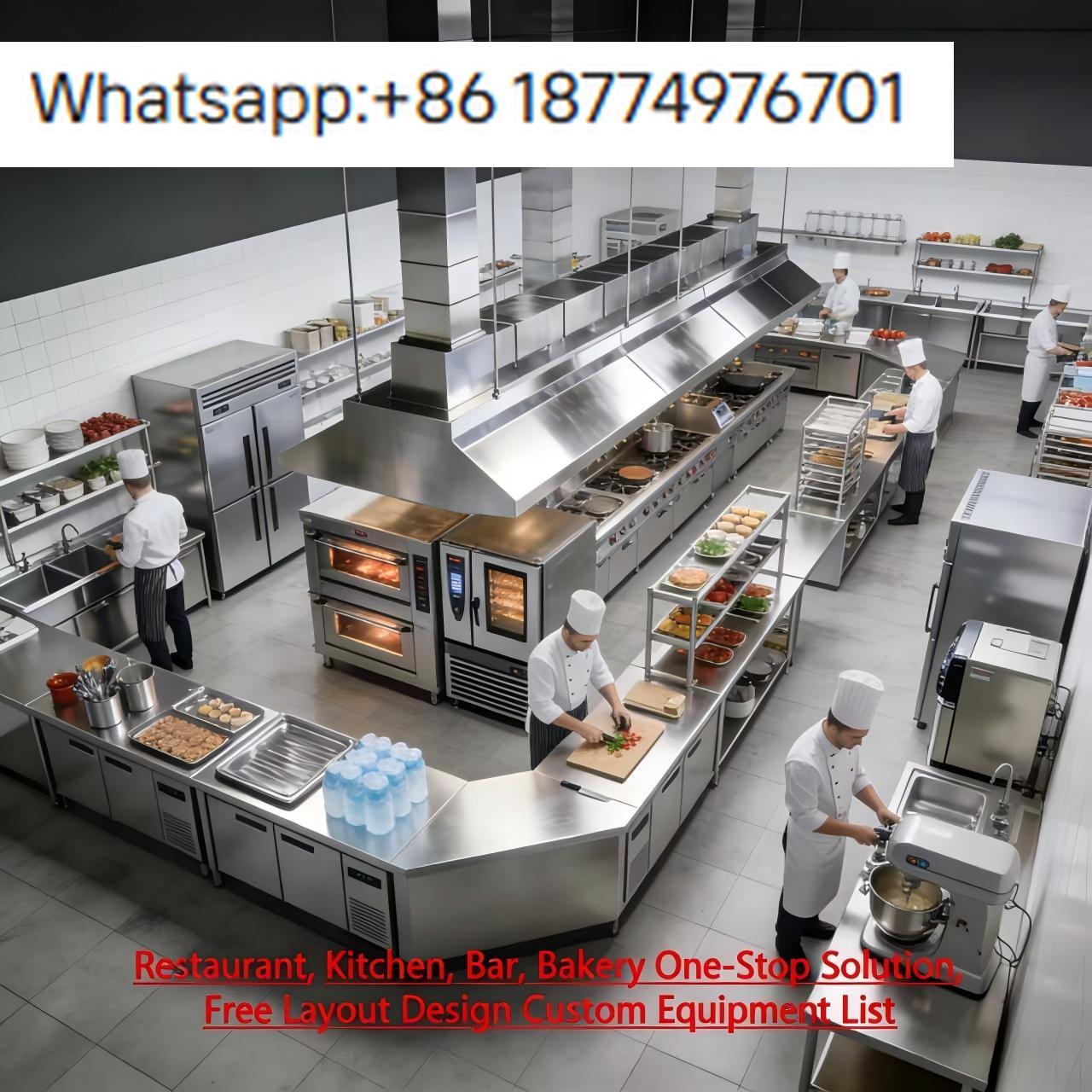 KFC Commercial Fast Food Equip - Commercial Kitchen Layout Design recensie en prijs