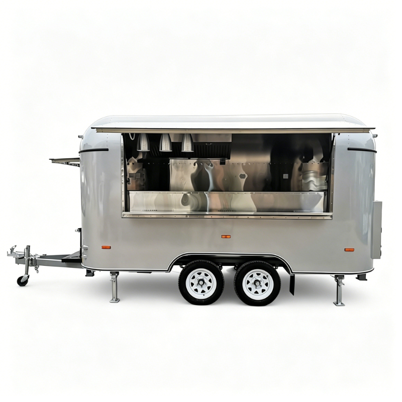 Stainless Steel Food Trailer M - Commercial Kitchen Layout Design recensie en prijs