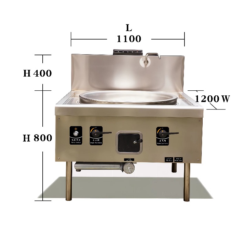 High-Capacity Commercial Gas L - Commercial Kitchen Needs recensie en prijs