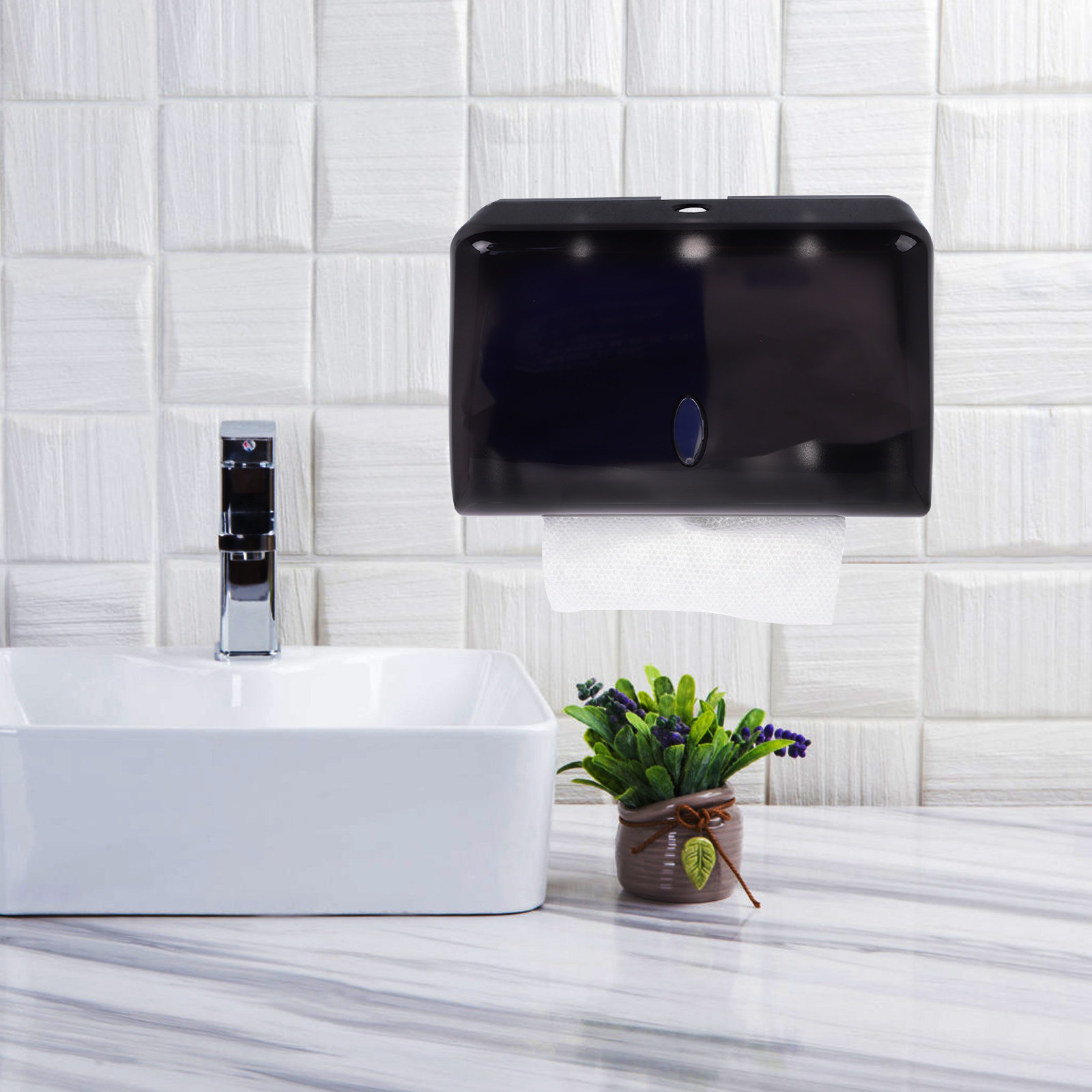 Wall Mounted Tissue Box Holder - Commercial Kitchen Needs recensie en prijs