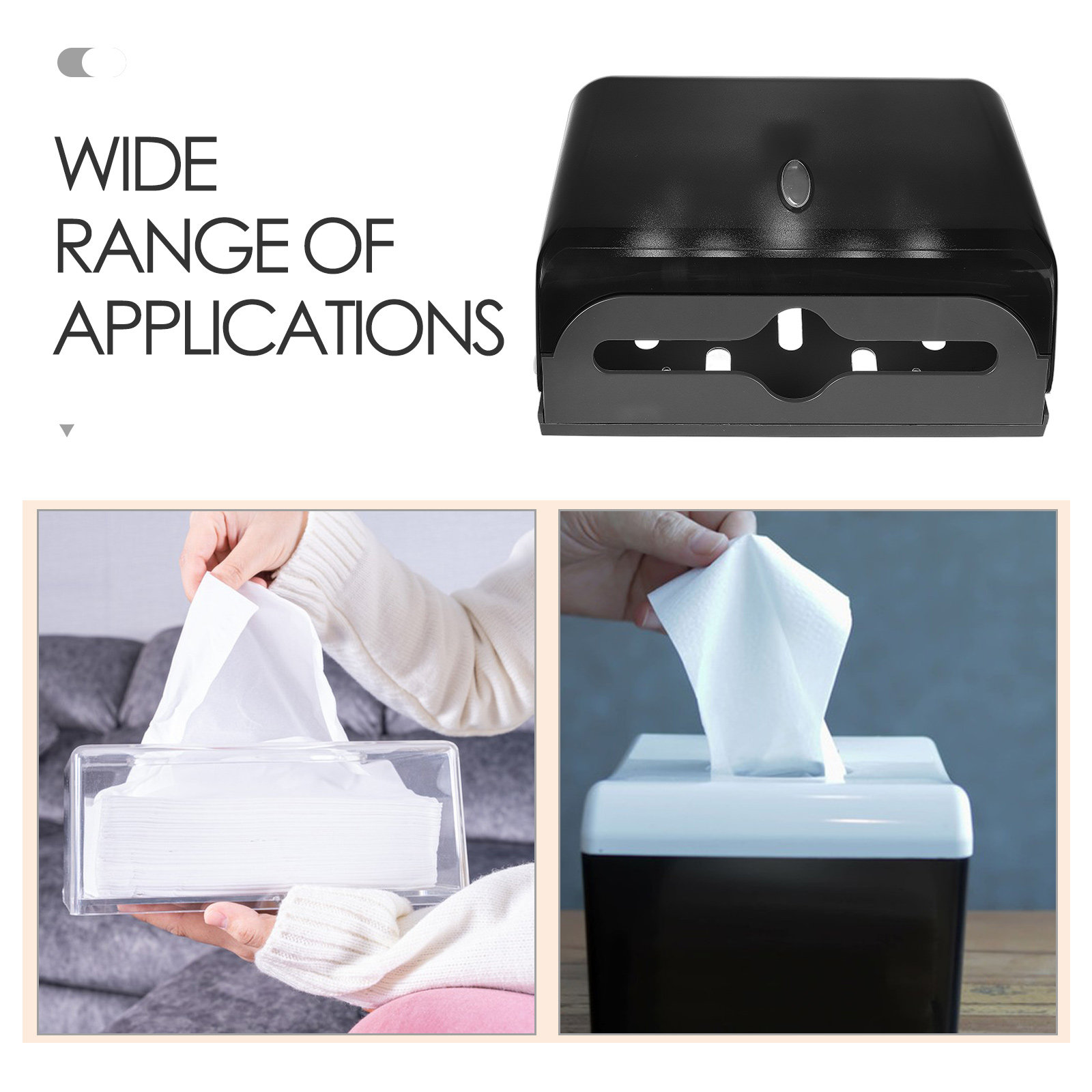 Wall Mounted Tissue Box Holder - Commercial Kitchen Needs recensie en prijs