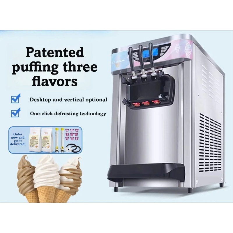 Commercial Soft Ice Cream Mach - Soft Serve Ice Cream Machine recensie en prijs