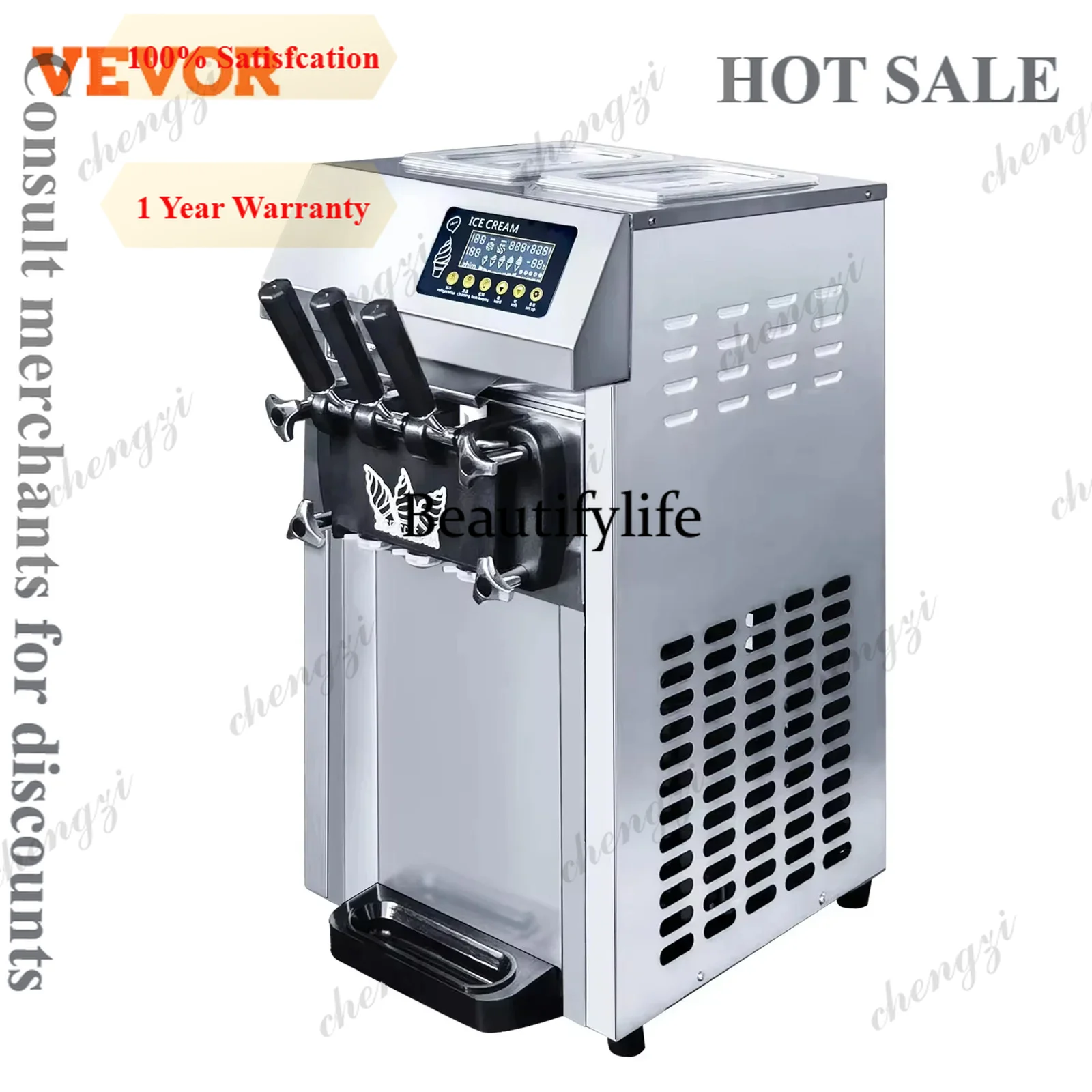 A55  Pre-cooling commercial ic - Soft Serve Ice Cream Machine recensie en prijs