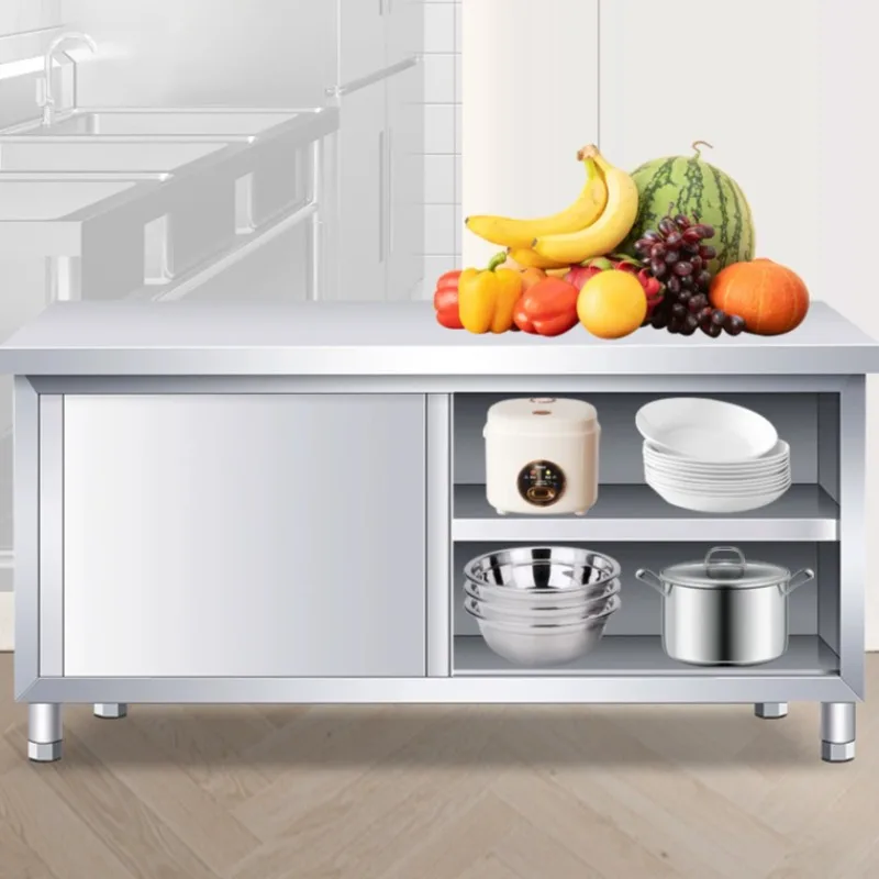 Bar Cart Stainless Steel Kitch - Commercial Kitchen Prep Table With Storage recensie en prijs